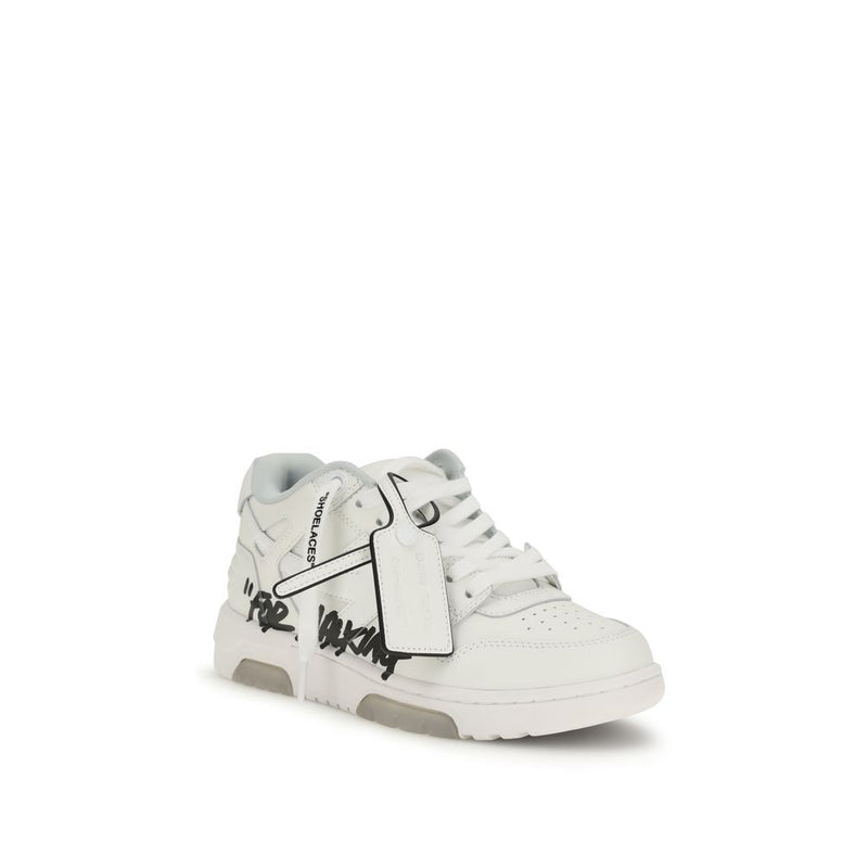 Off-white Leather White Calf Bos Taurus Athletic Sneakers Glam Steals