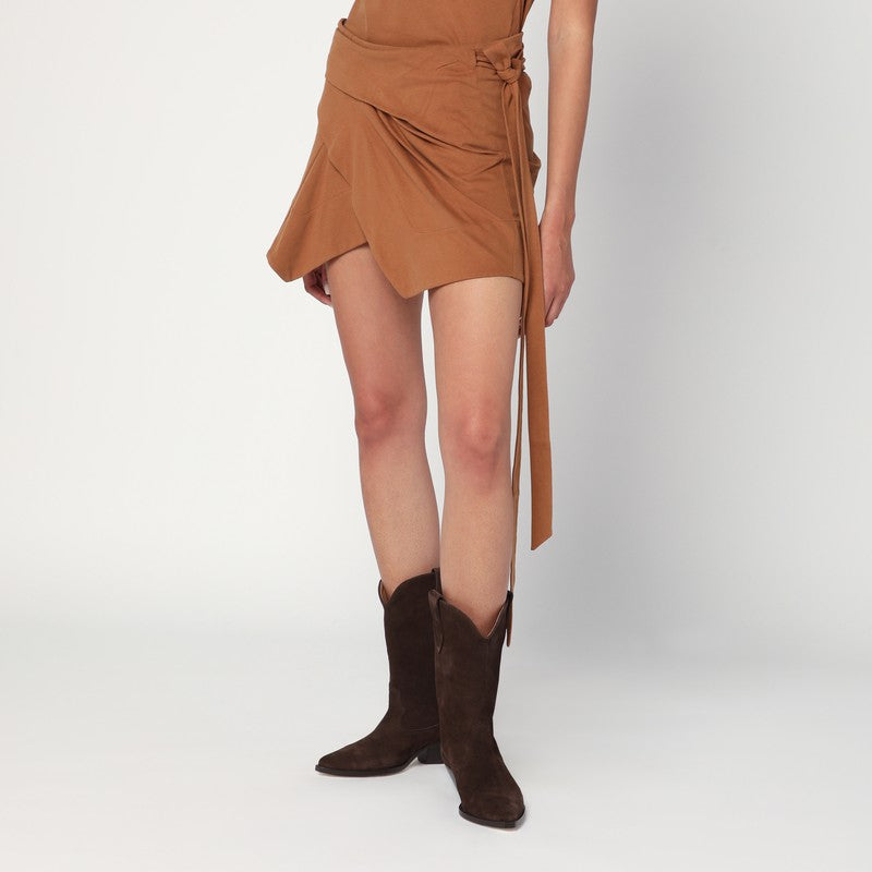 Isabel Marant Caramel Coloured Berenice Skirt Glam Steals