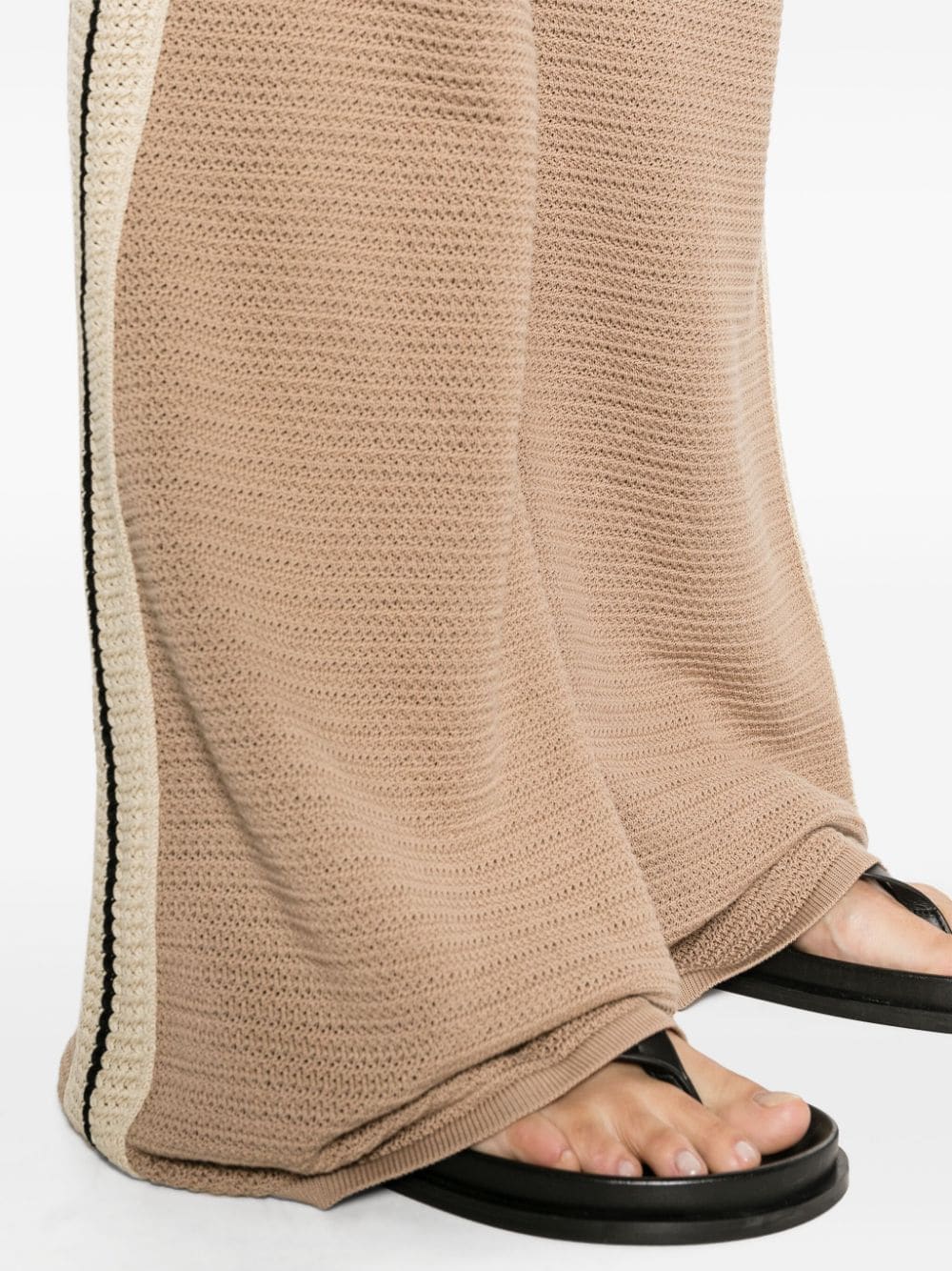 Palm Angels Beige Trouser Glam Steals