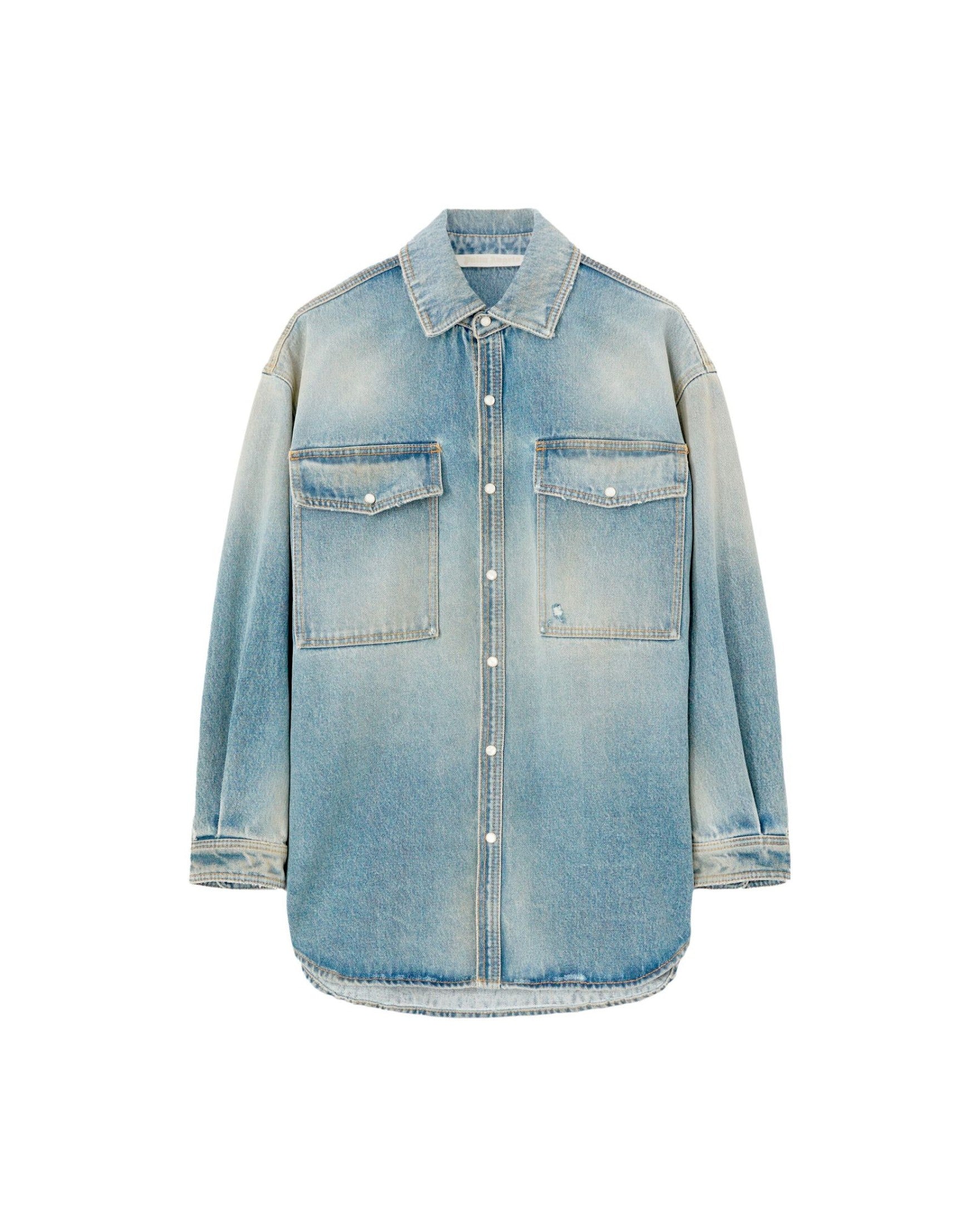 Palm Angels Blue Jacket Glam Steals
