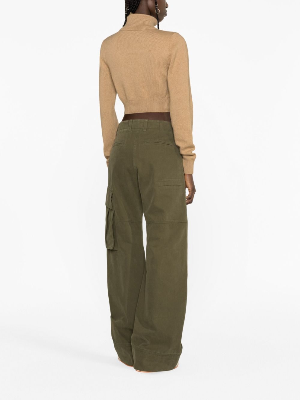 Palm Angels Camel Sweater Glam Steals