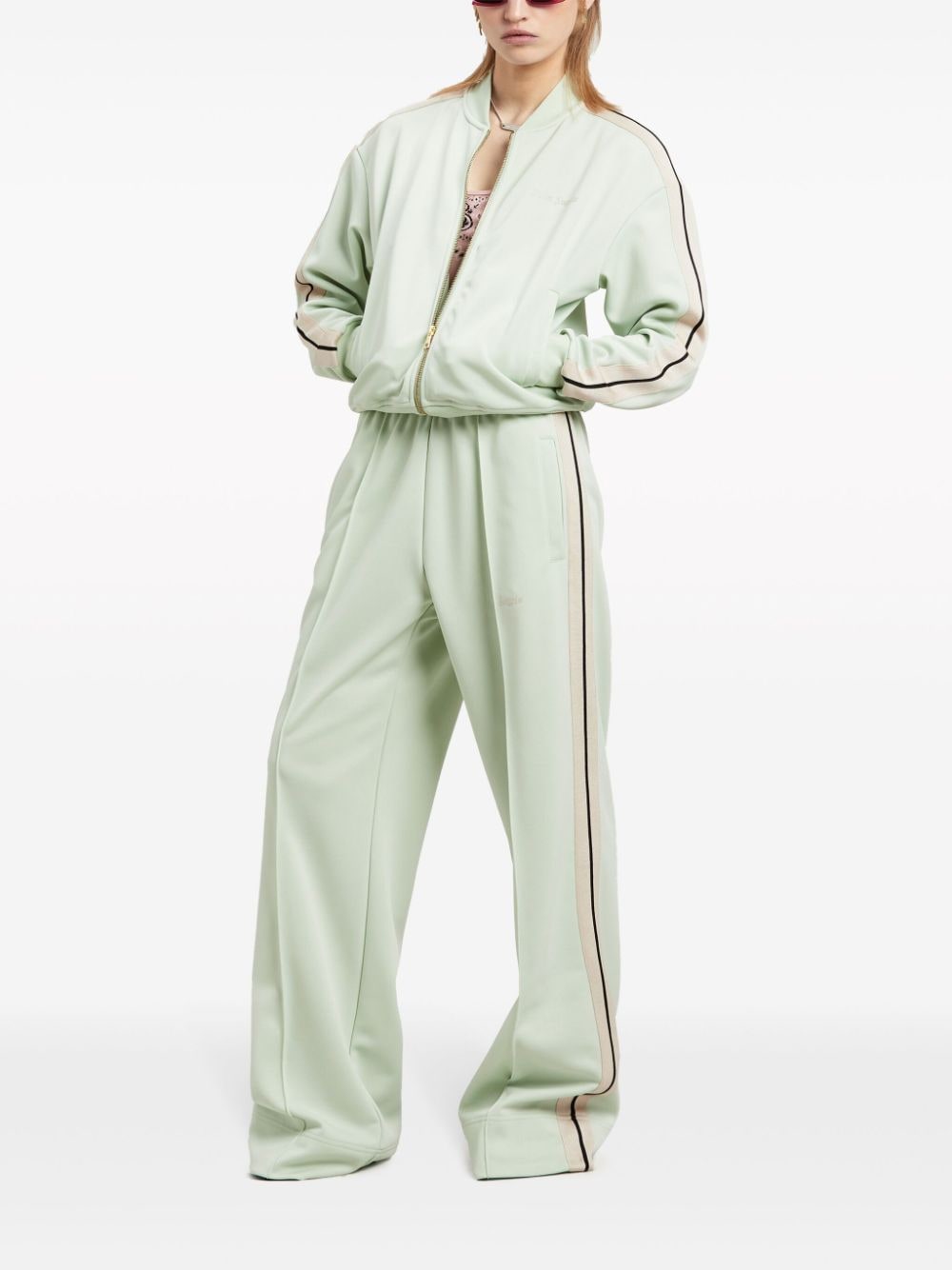 Palm Angels Green Trousers Glam Steals