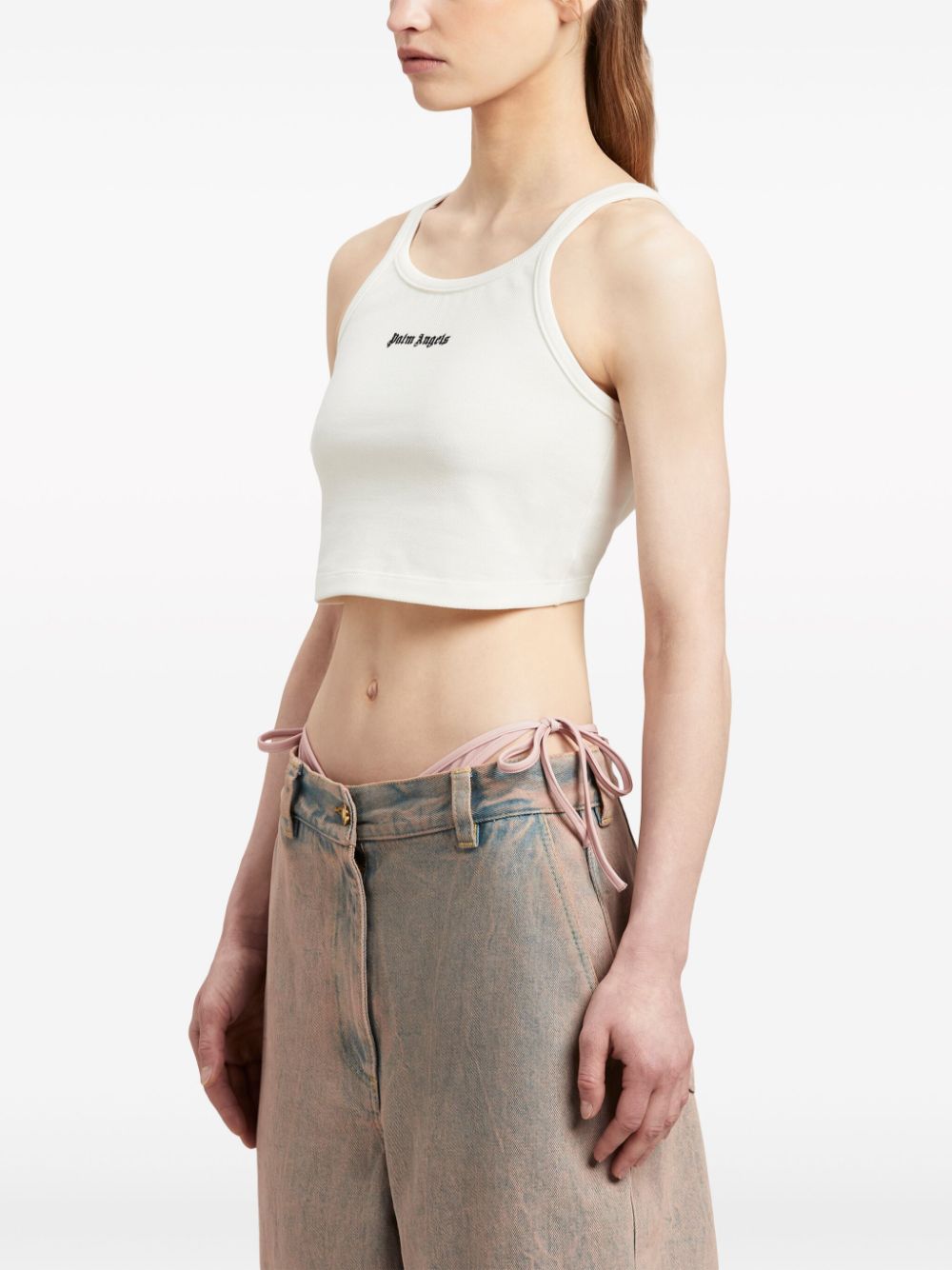 Palm Angels White Top Glam Steals
