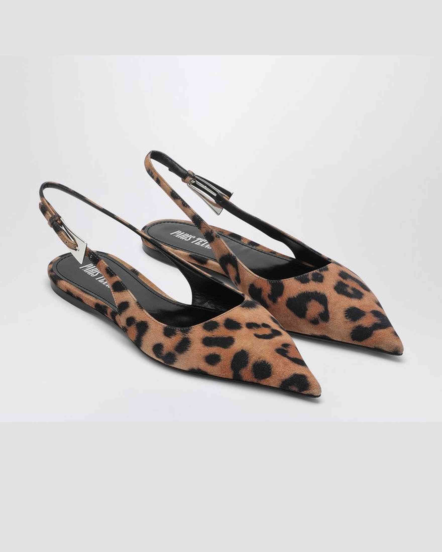 Paris Texas Leopard Print Low Slingback Jessica Glam Steals