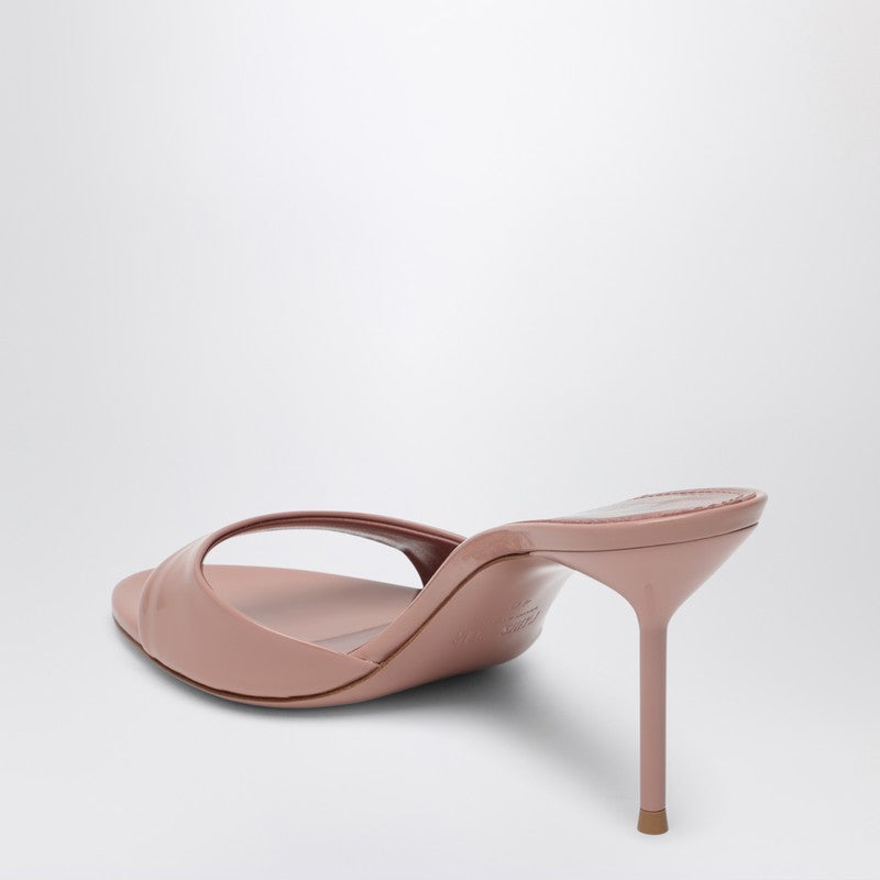 Paris Texas Pink Leather Lidia Mule In Antique Patent Glam Steals