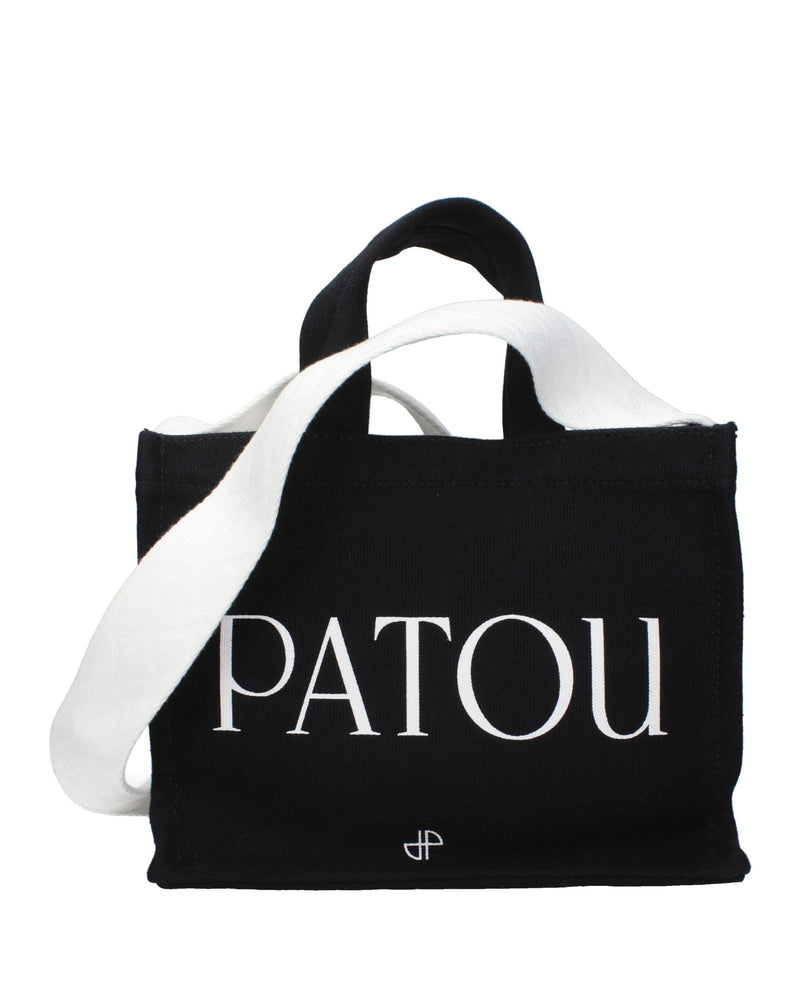 Patou Black Cotton Handbag Glam Steals
