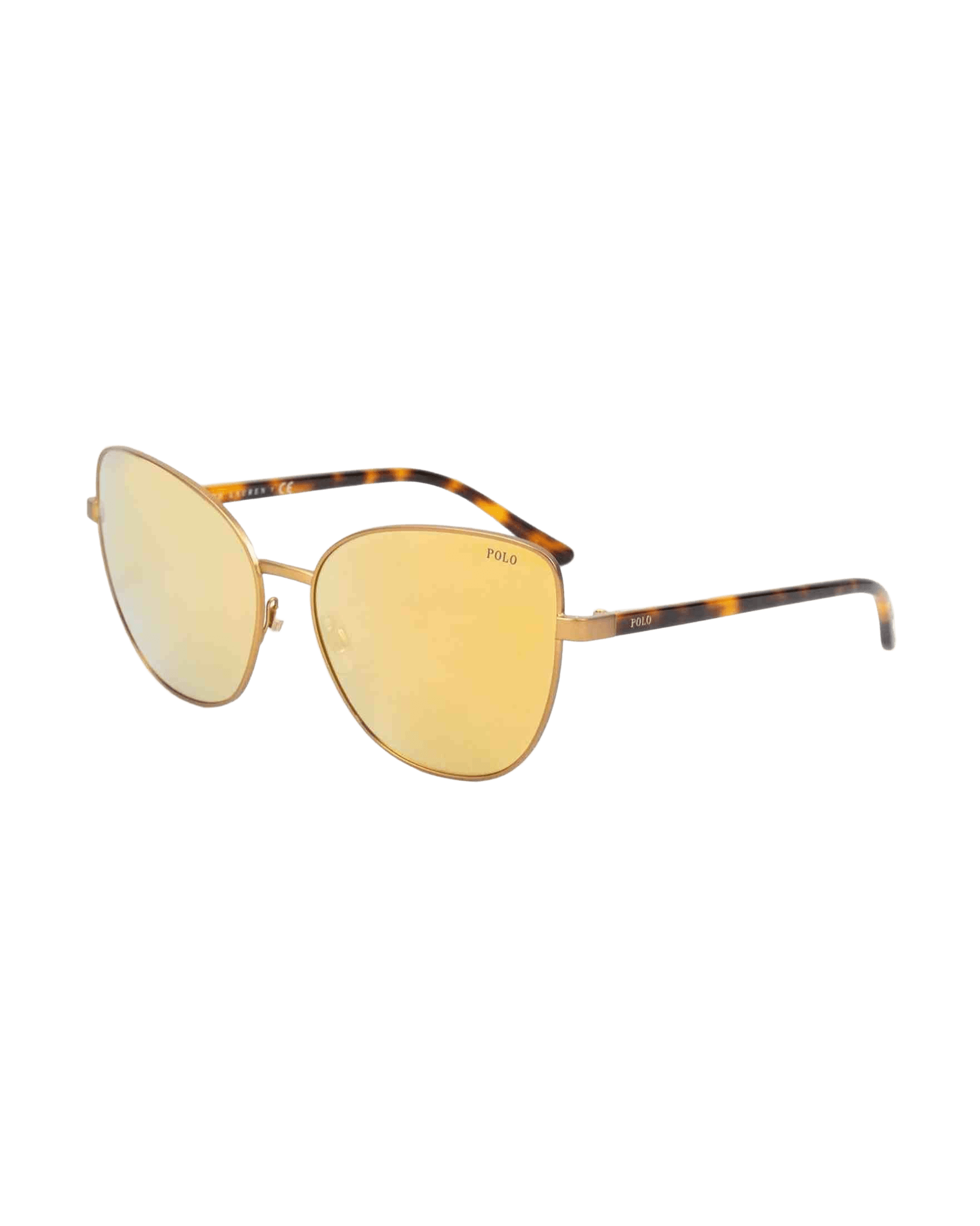 Polo Ralph Lauren Brown Metal Sunglasses Glam Steals