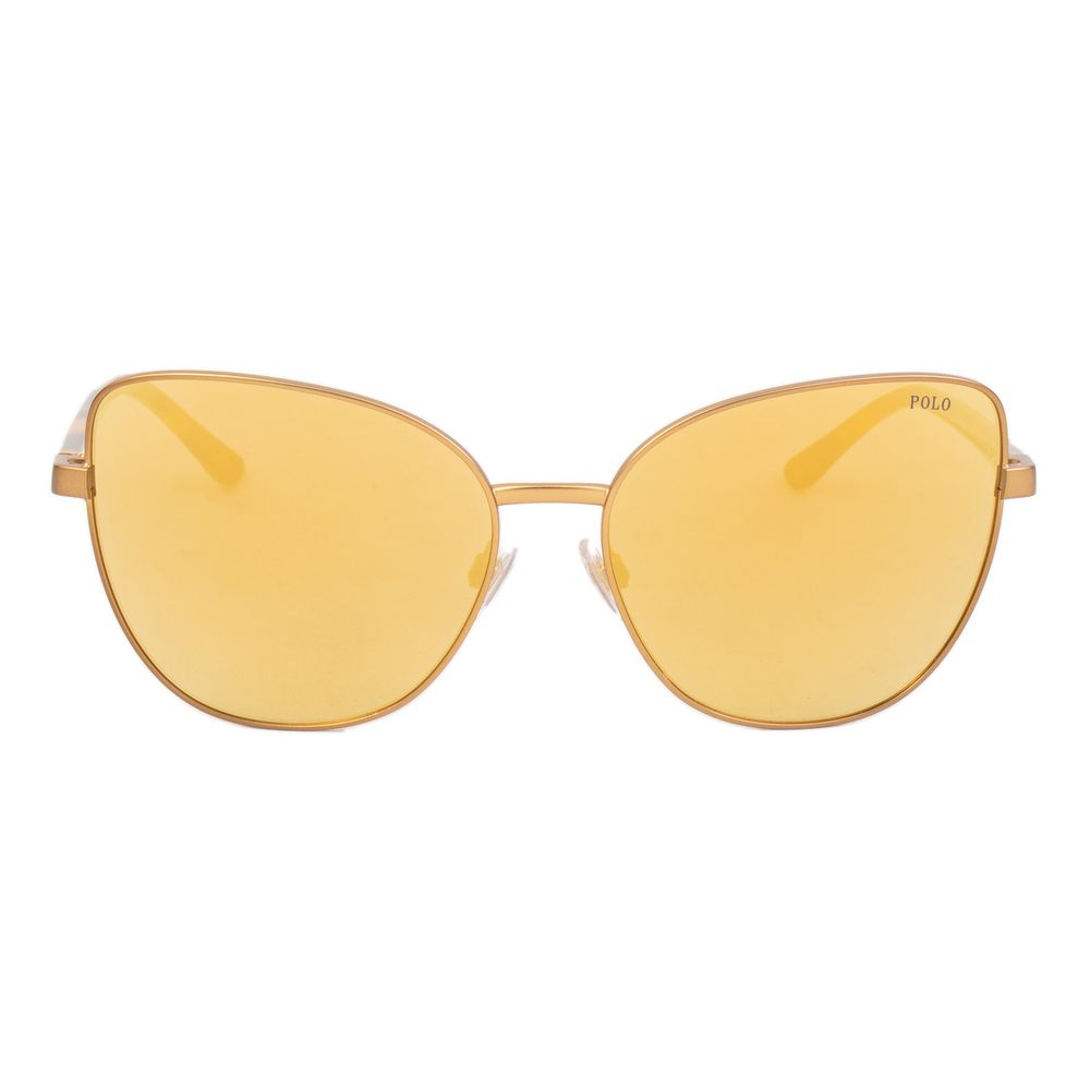 Polo Ralph Lauren Brown Metal Sunglasses Glam Steals