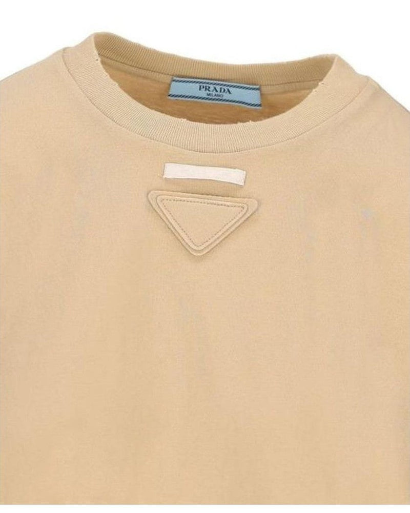 Prada Beige Cotton T-shirt 