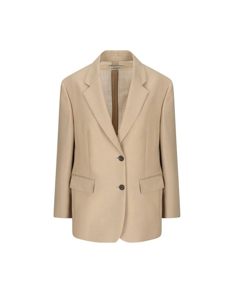 Prada Beige Mohair Blazer Glam Steals