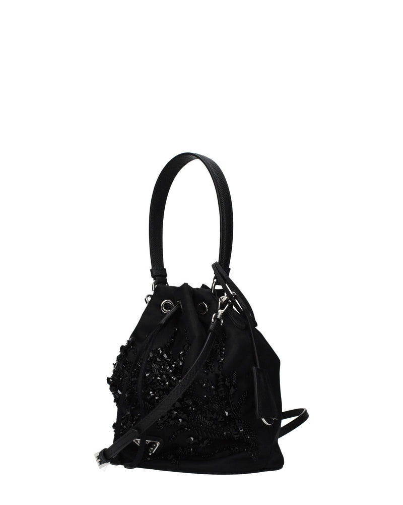 Prada Black Bucket Bag 