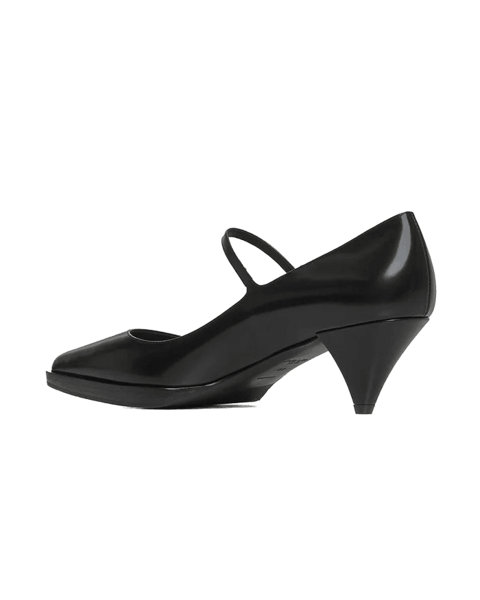 Prada Black Calfskin High-Heel Pumps Glam Steals