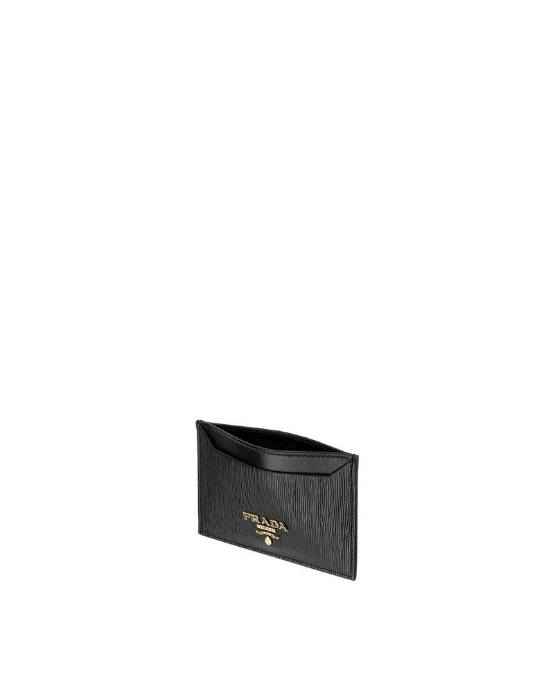 Prada Black Calfskin Wallet Wallets