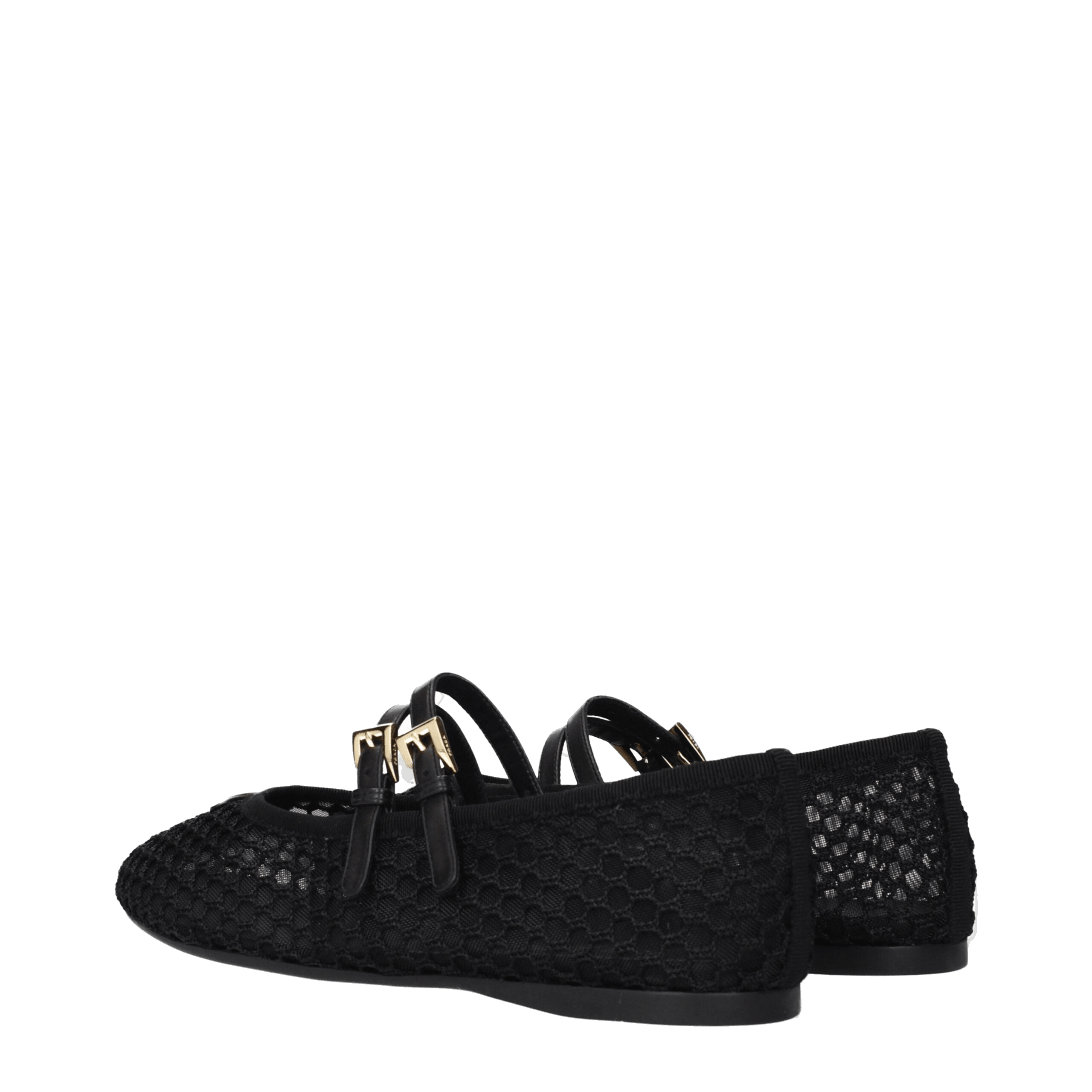 Prada Black Fabric Ballet Flats Glam Steals