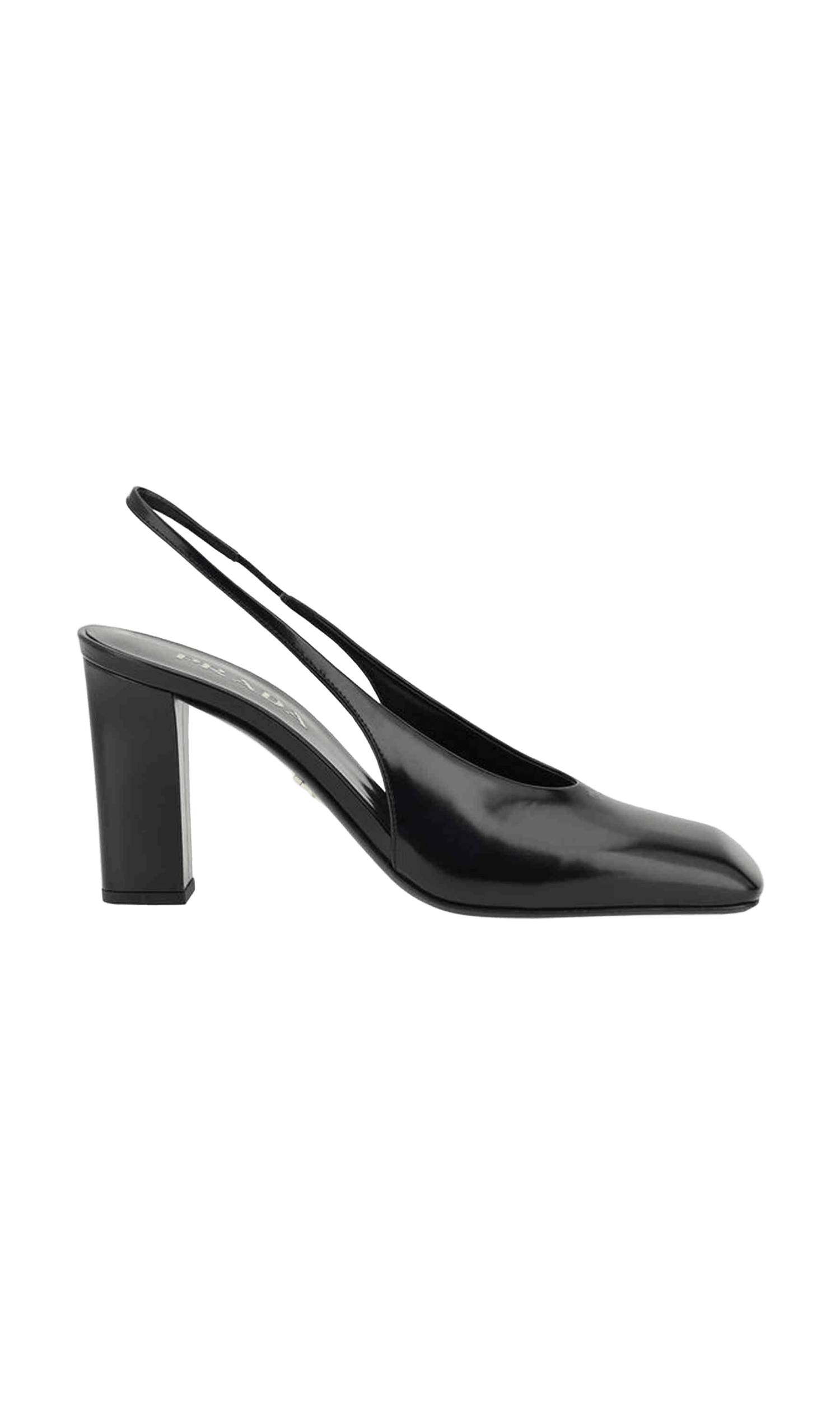 Prada Black Leather Calf Pumps Glam Steals
