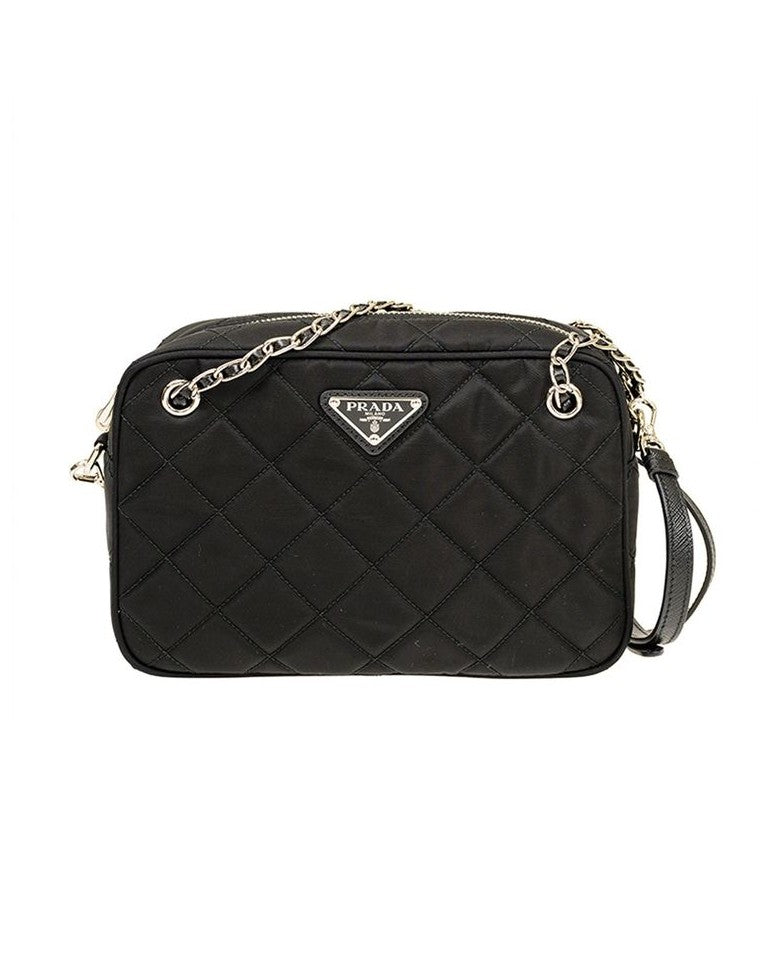 Prada Black Nylon Crossbody Bag Cross Body Bags