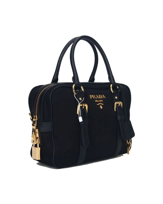 Prada Black Nylon Handbag Glam Steals