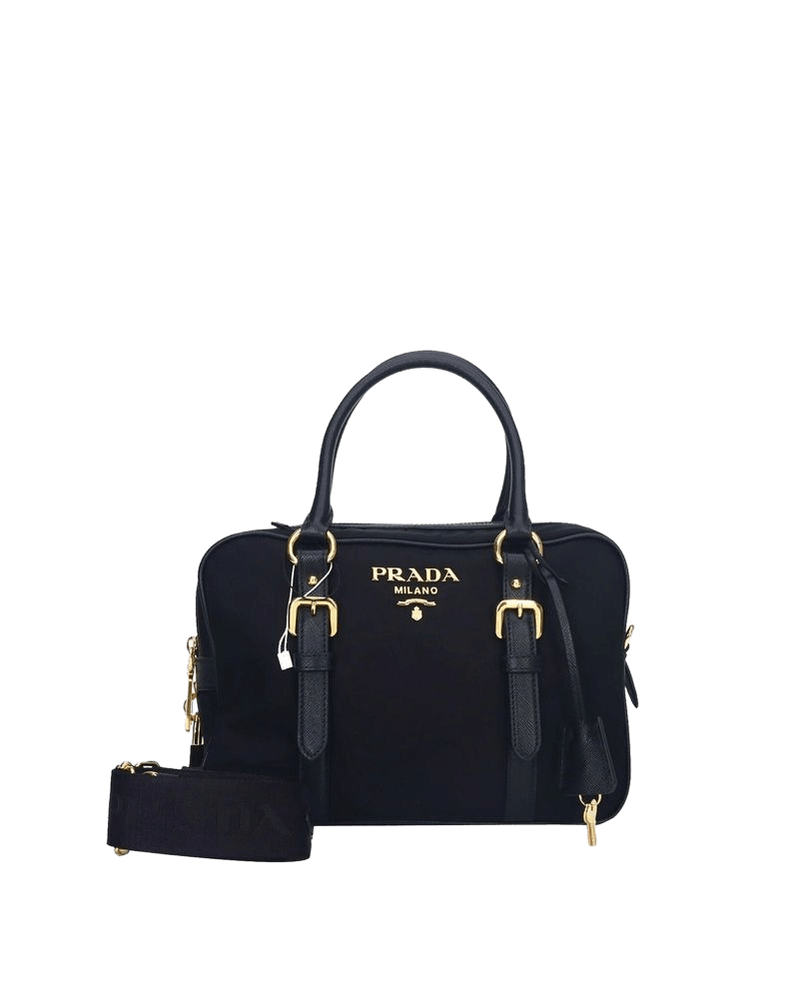 Prada Black Nylon Handbag Glam Steals
