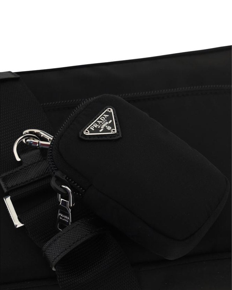 Prada Black Nylon Shoulder Bag Glam Steals
