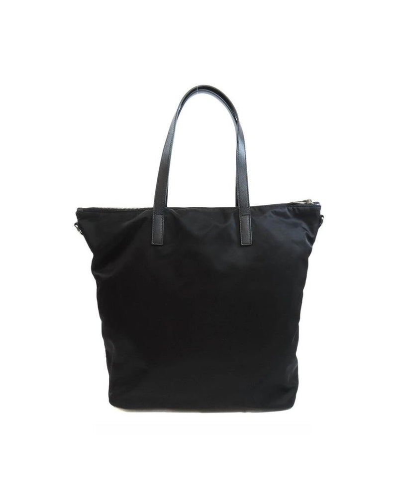 Prada Black Nylon Tote Bag 