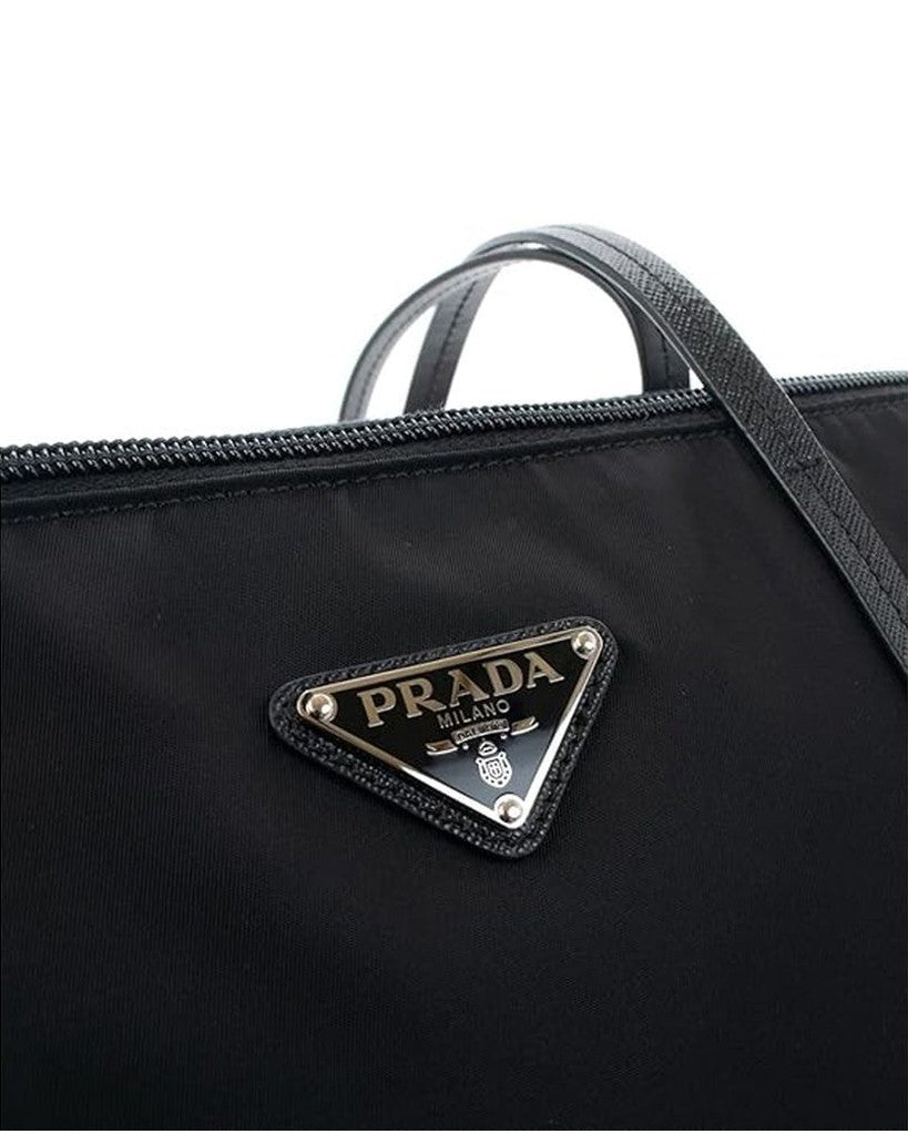 Prada Black Nylon Tote Bag 