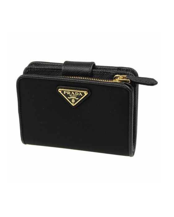 Prada Black Nylon Wallet Glam Steals