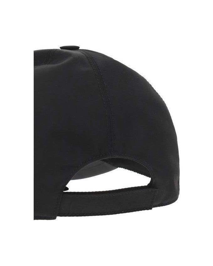 Prada Black Polyamide Cap Glam Steals