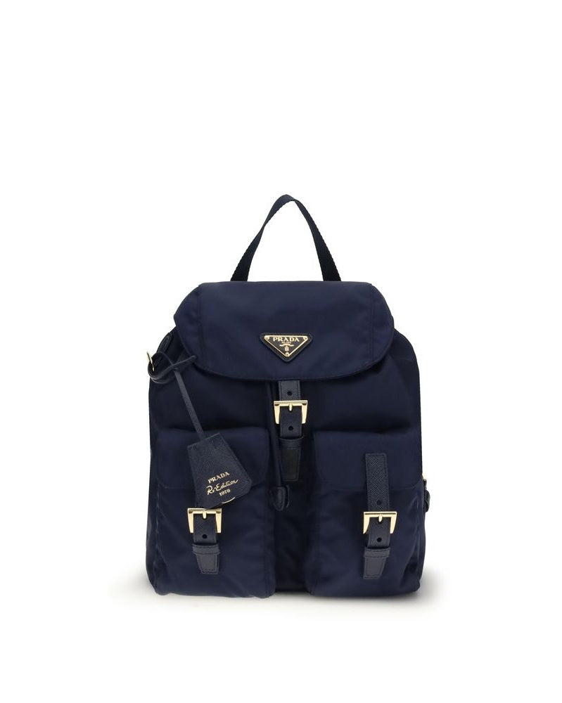 Prada Black Recycled Polyamide Backpack Glam Steals