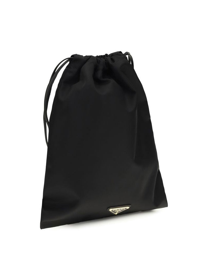 Prada Black Recycled Polyamide Shoulder Bag Glam Steals