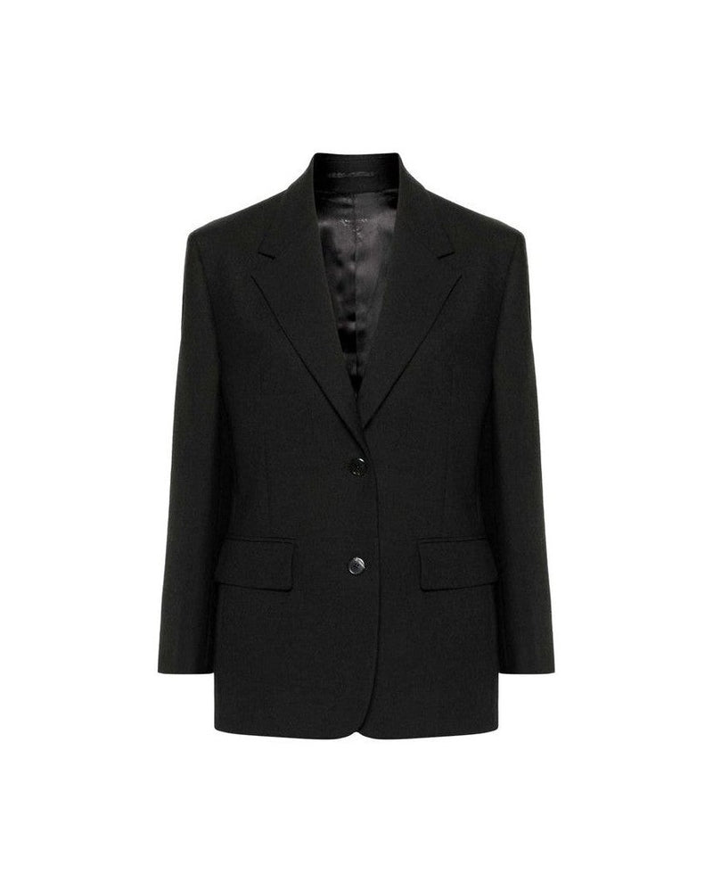 Prada Black Wool Virgin Blazer Glam Steals