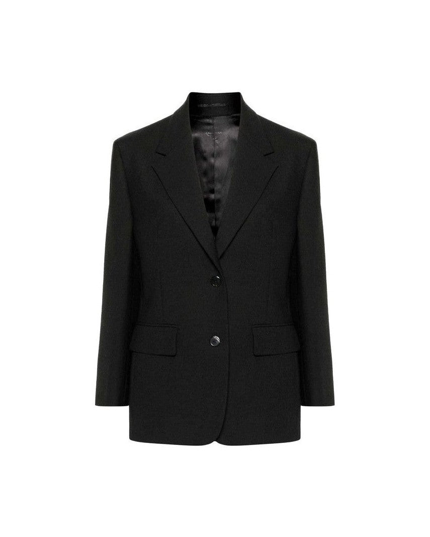 Prada Black Wool Virgin Blazer Glam Steals