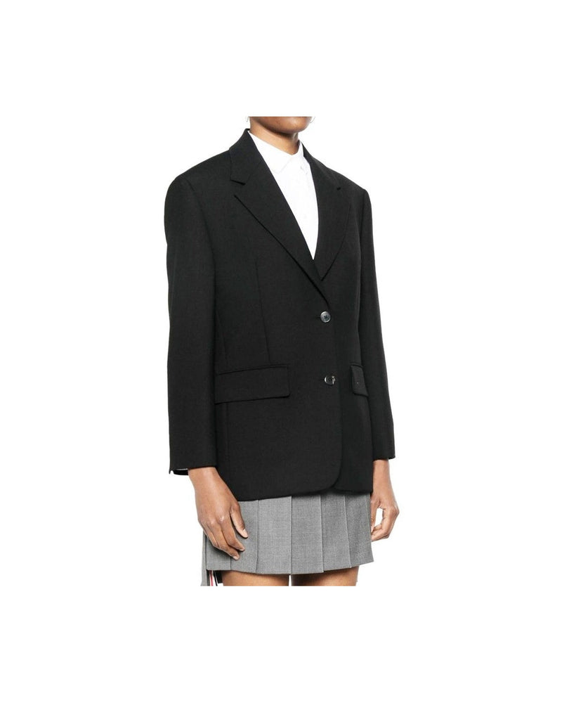 Prada Black Wool Virgin Blazer Glam Steals