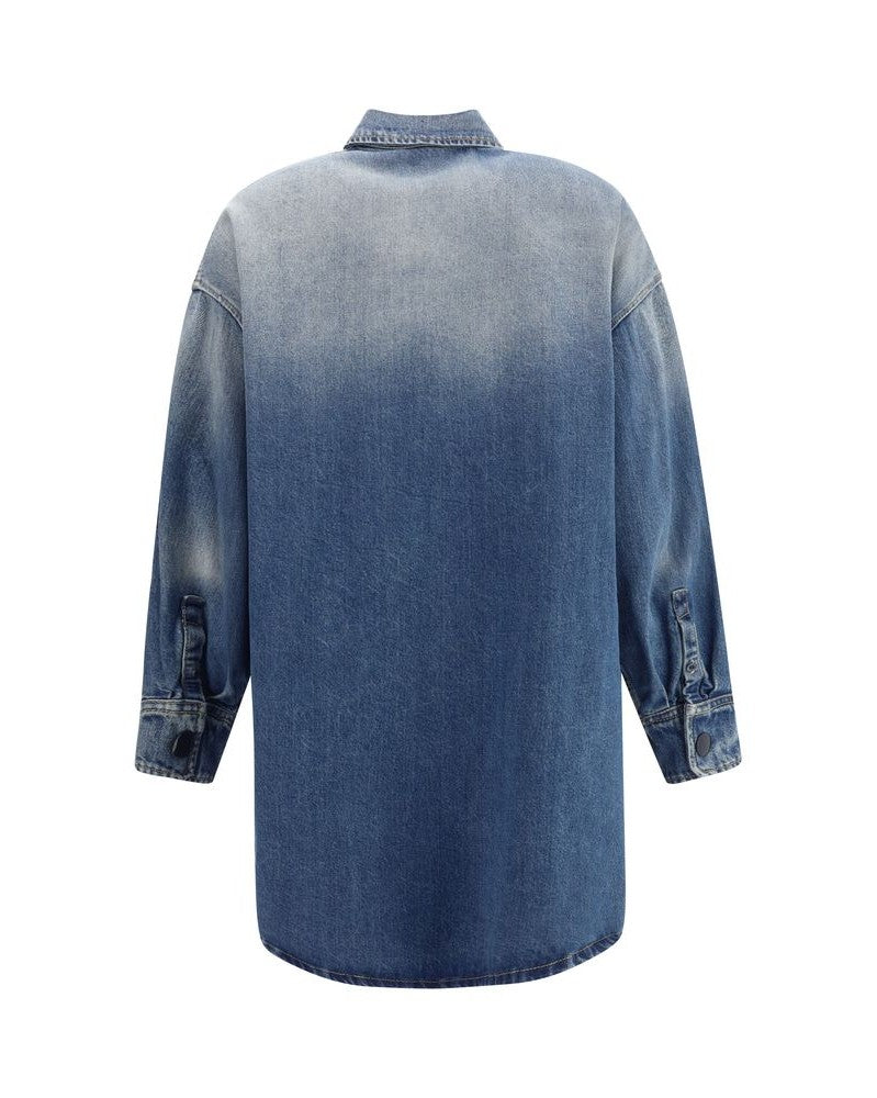 Prada Blue Cotton Denim Jacket Glam Steals