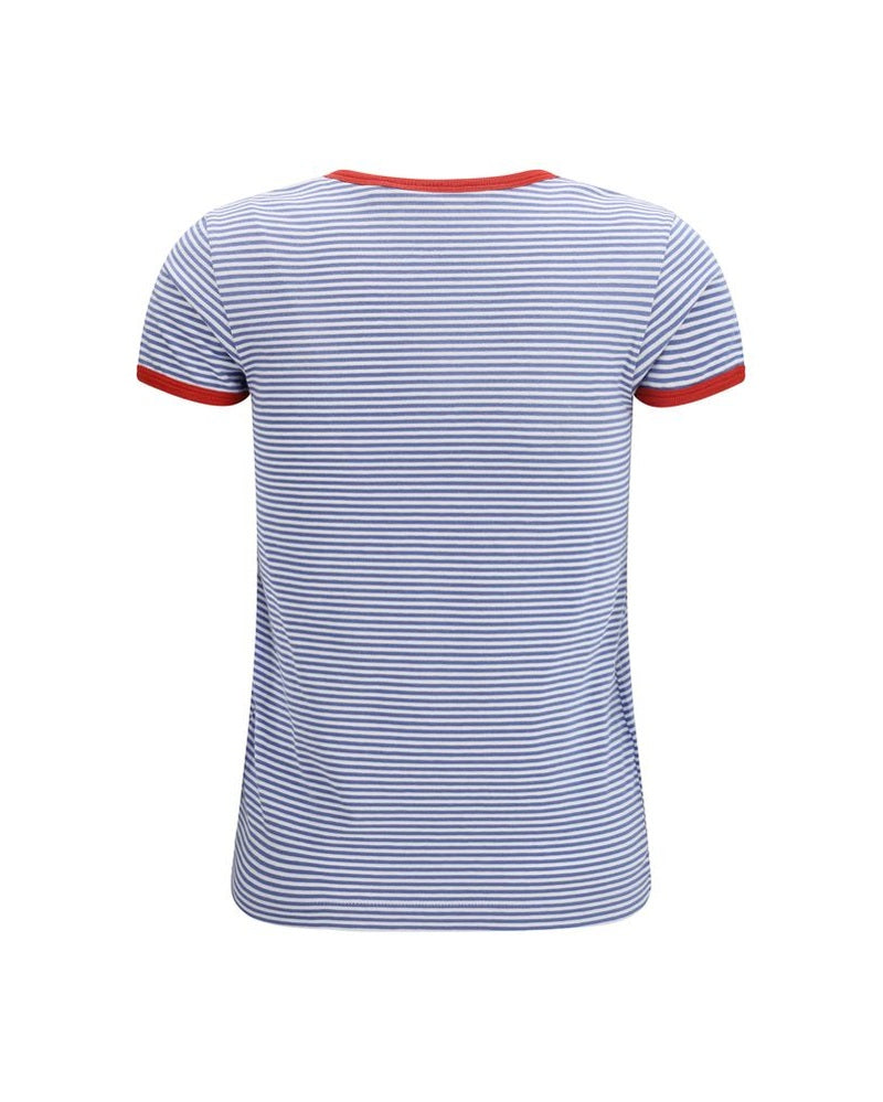 Prada Blue Cotton T-Shirt Glam Steals