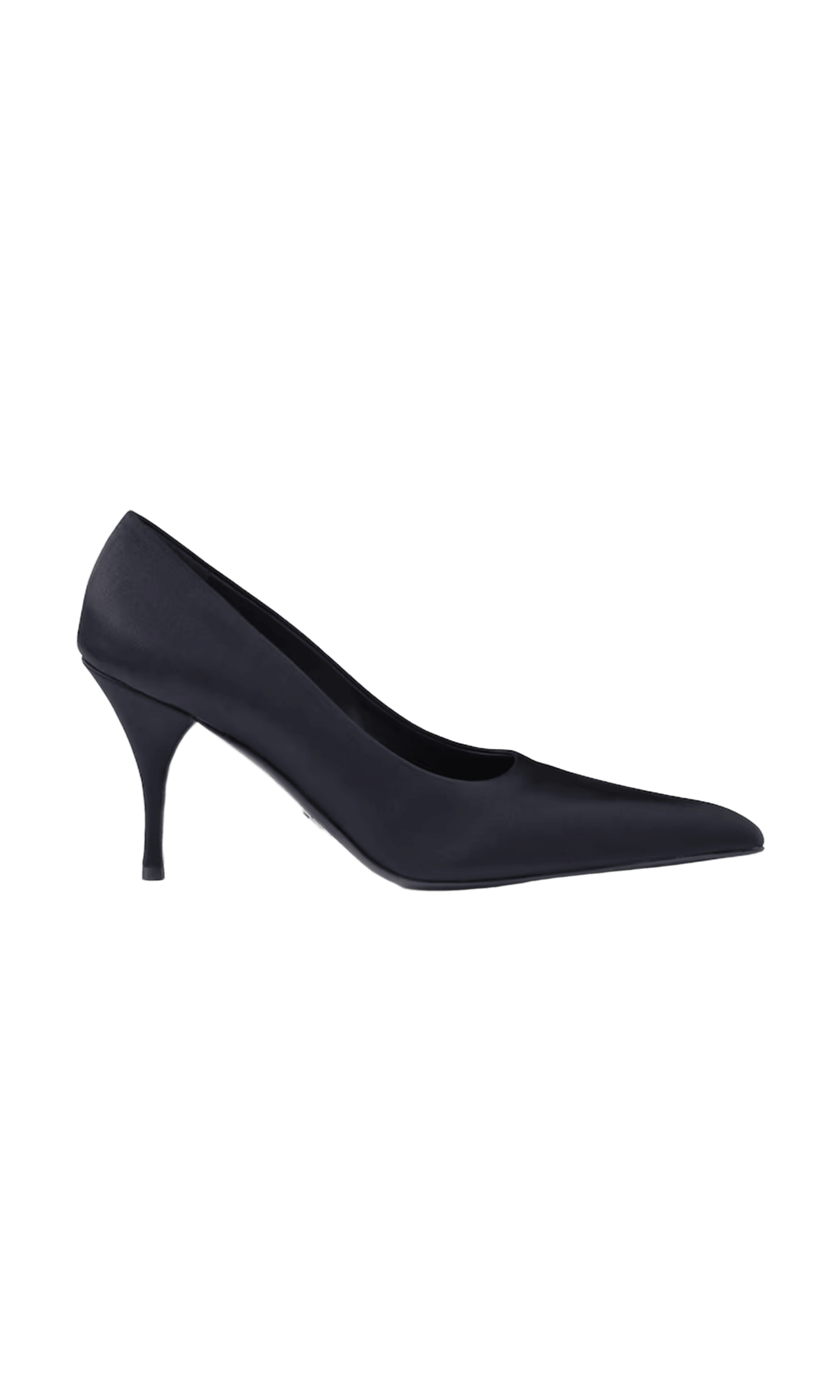 Prada Blue Satin Pumps Glam Steals