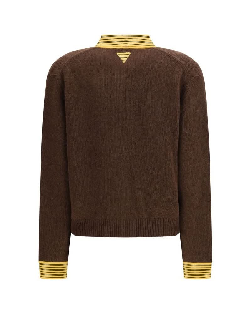 Prada Brown Cashmere Cardigan Glam Steals