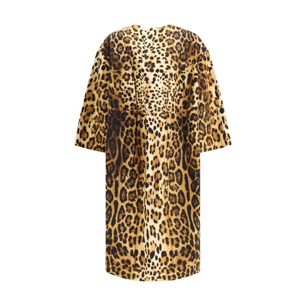 Prada Coat With Animal Print Glam Steals