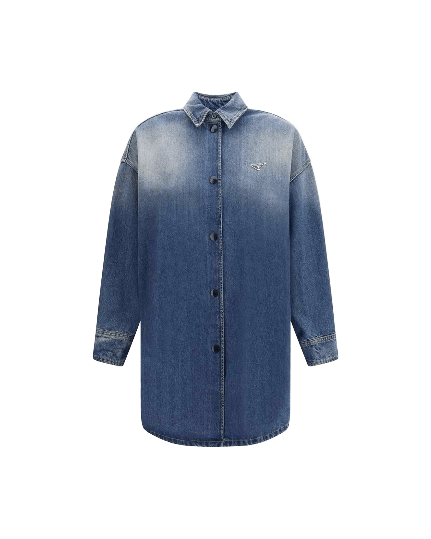 Prada Denim Shirt Jacket Glam Steals