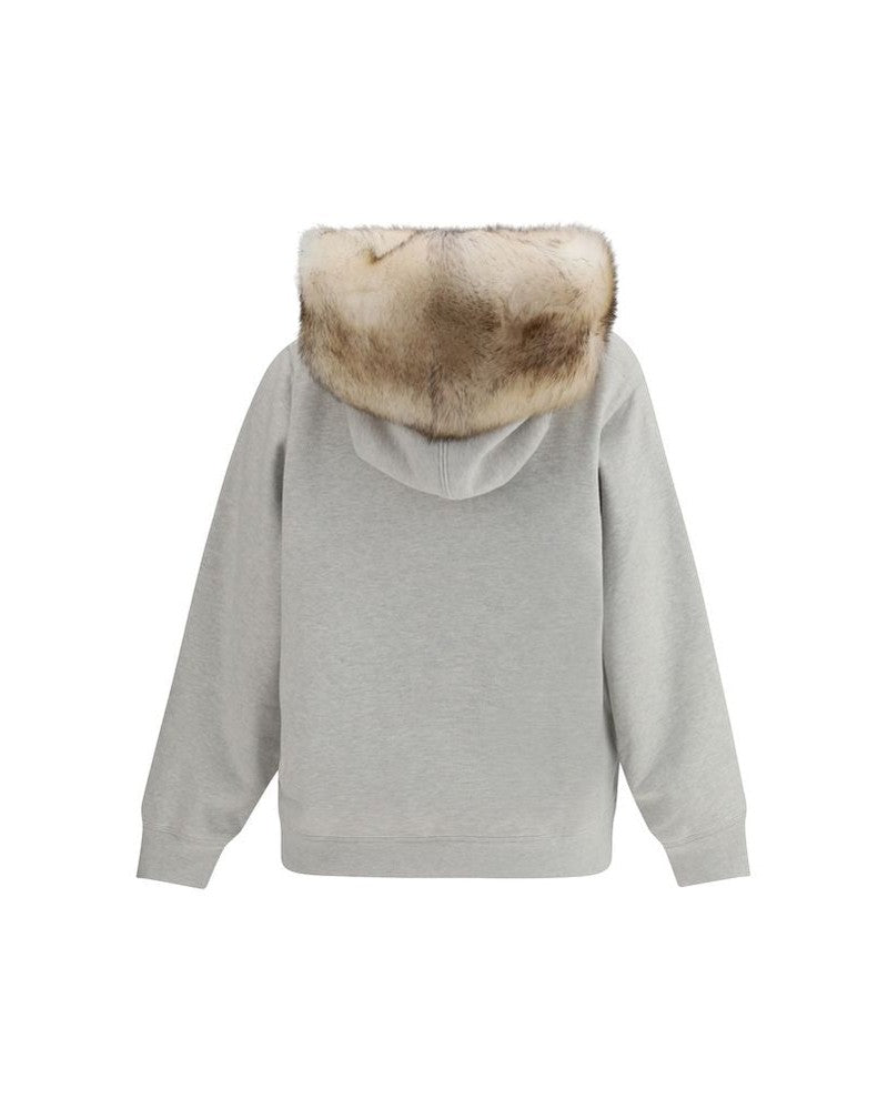 Prada Gray Cotton Sweatshirt Glam Steals