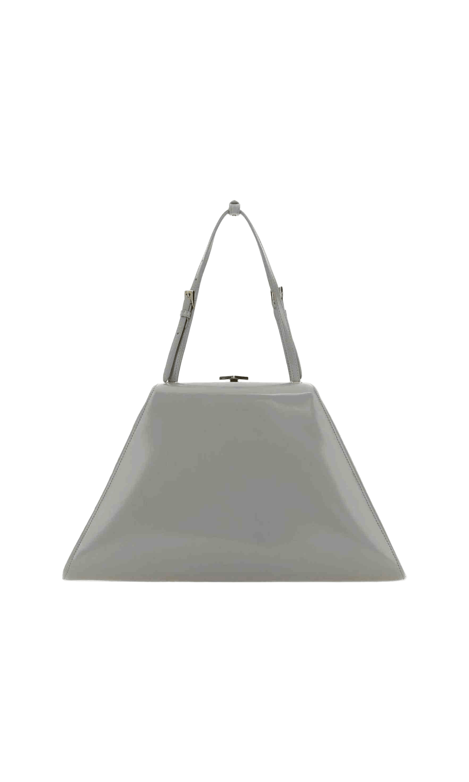Prada Gray Leather Handbag Glam Steals