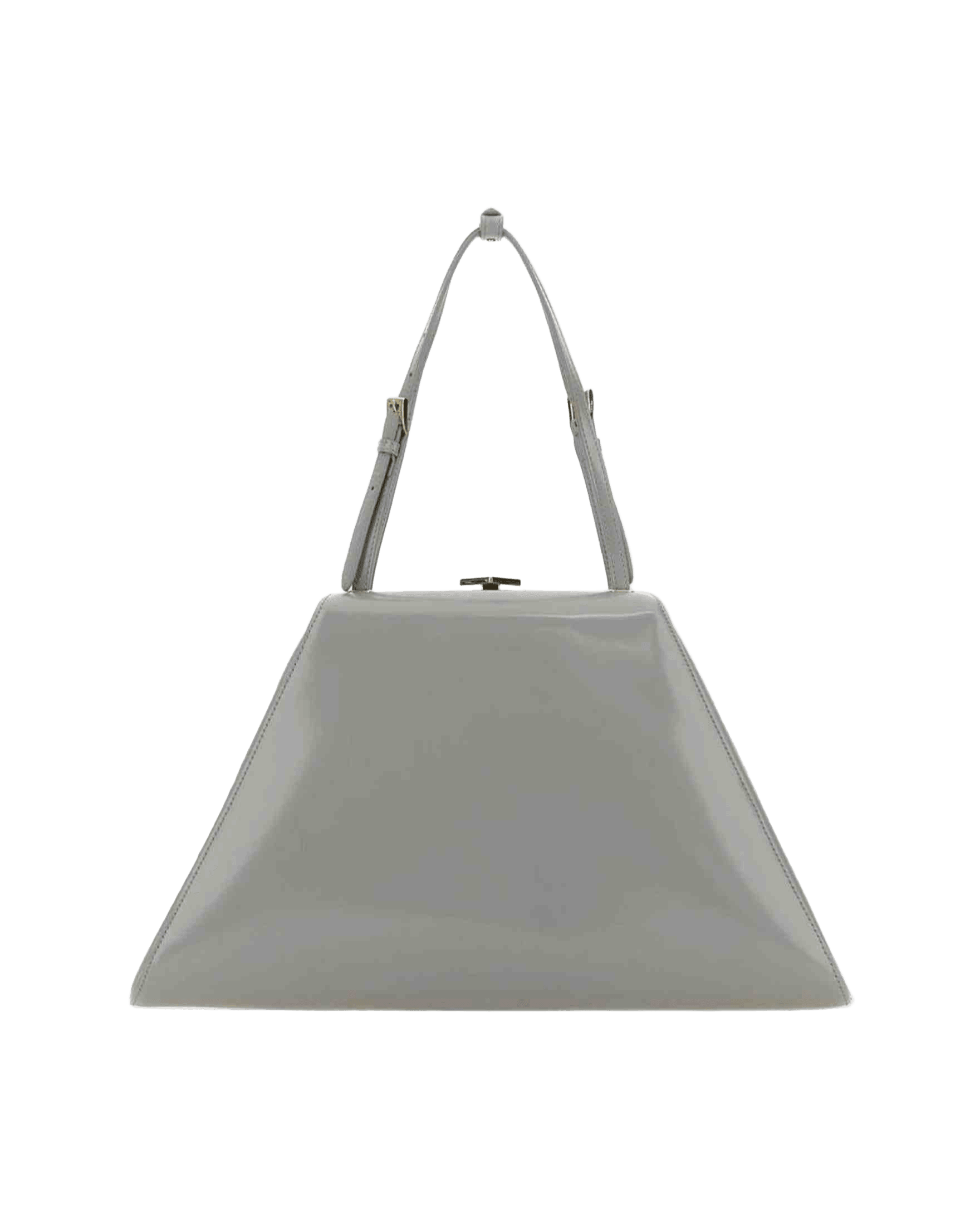 Prada Gray Leather Handbag Glam Steals