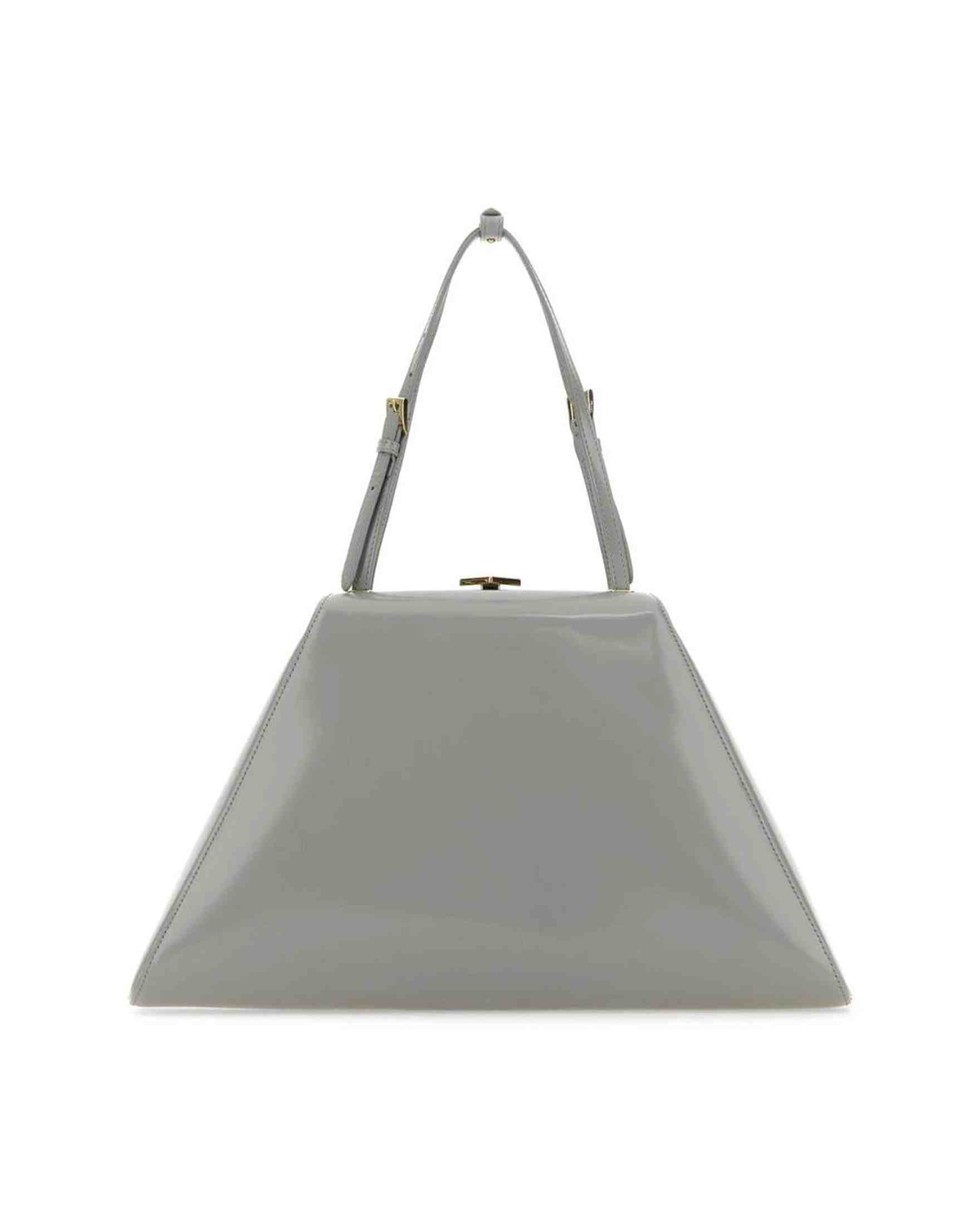 Prada Gray Leather Handbag Glam Steals