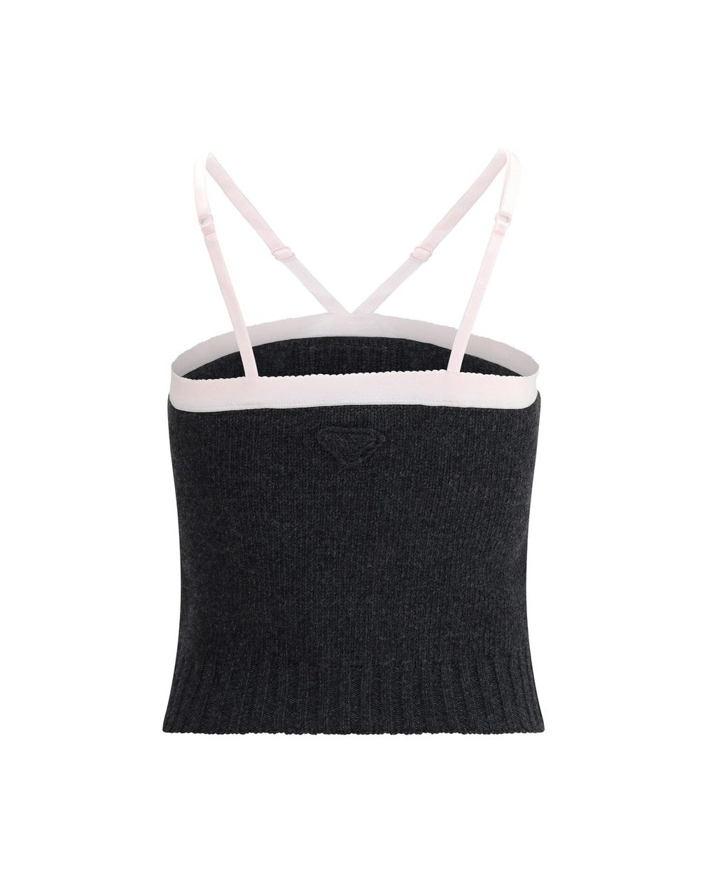 Prada Gray Wool Fleece Top Glam Steals