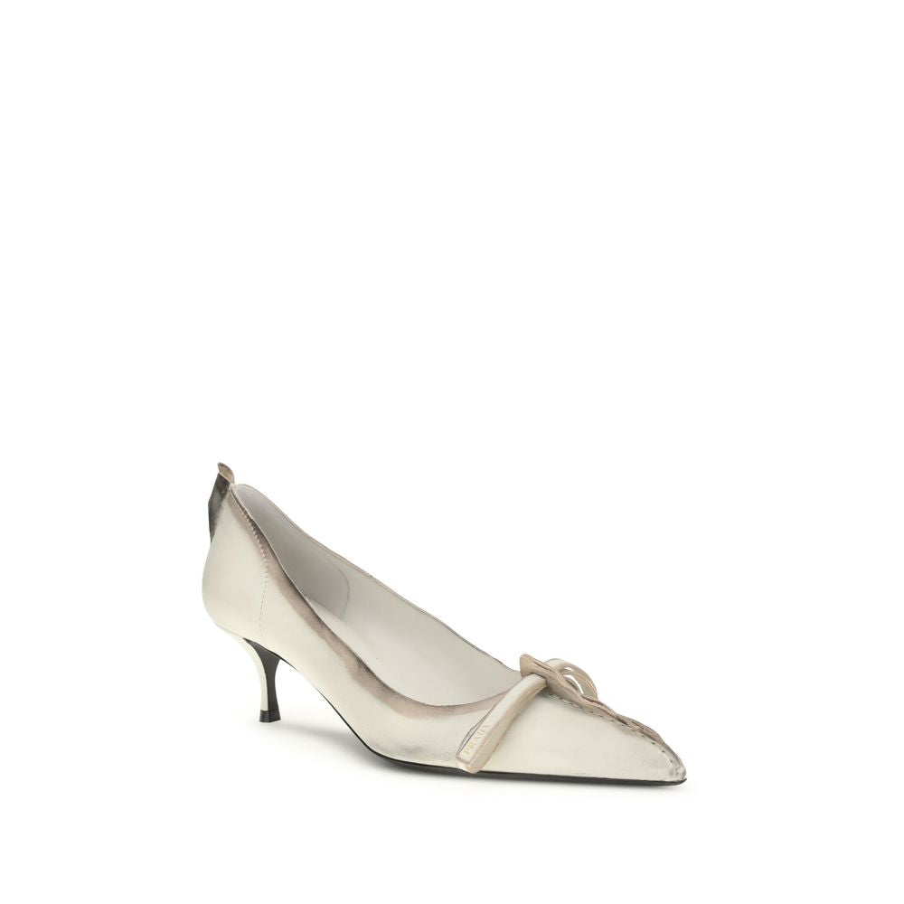 Prada Leather Antique Pumps Glam Steals