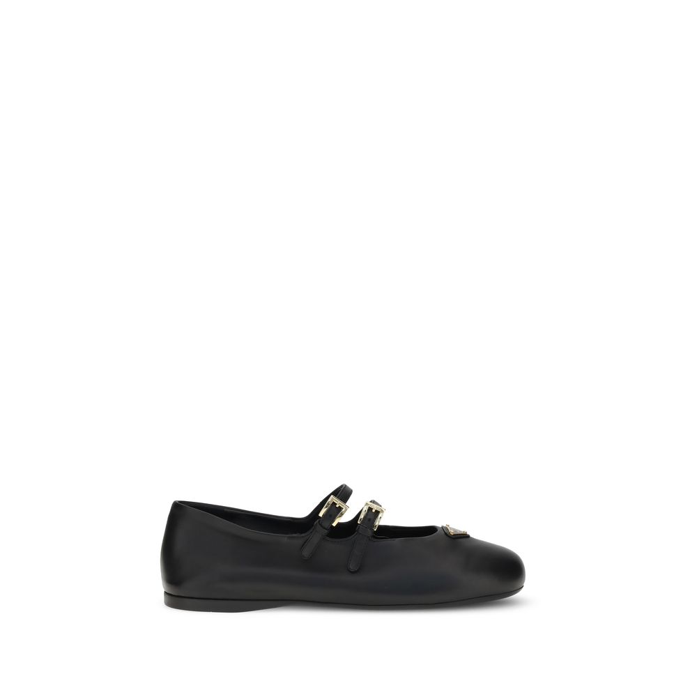 Prada Leather Ballerinas Glam Steals