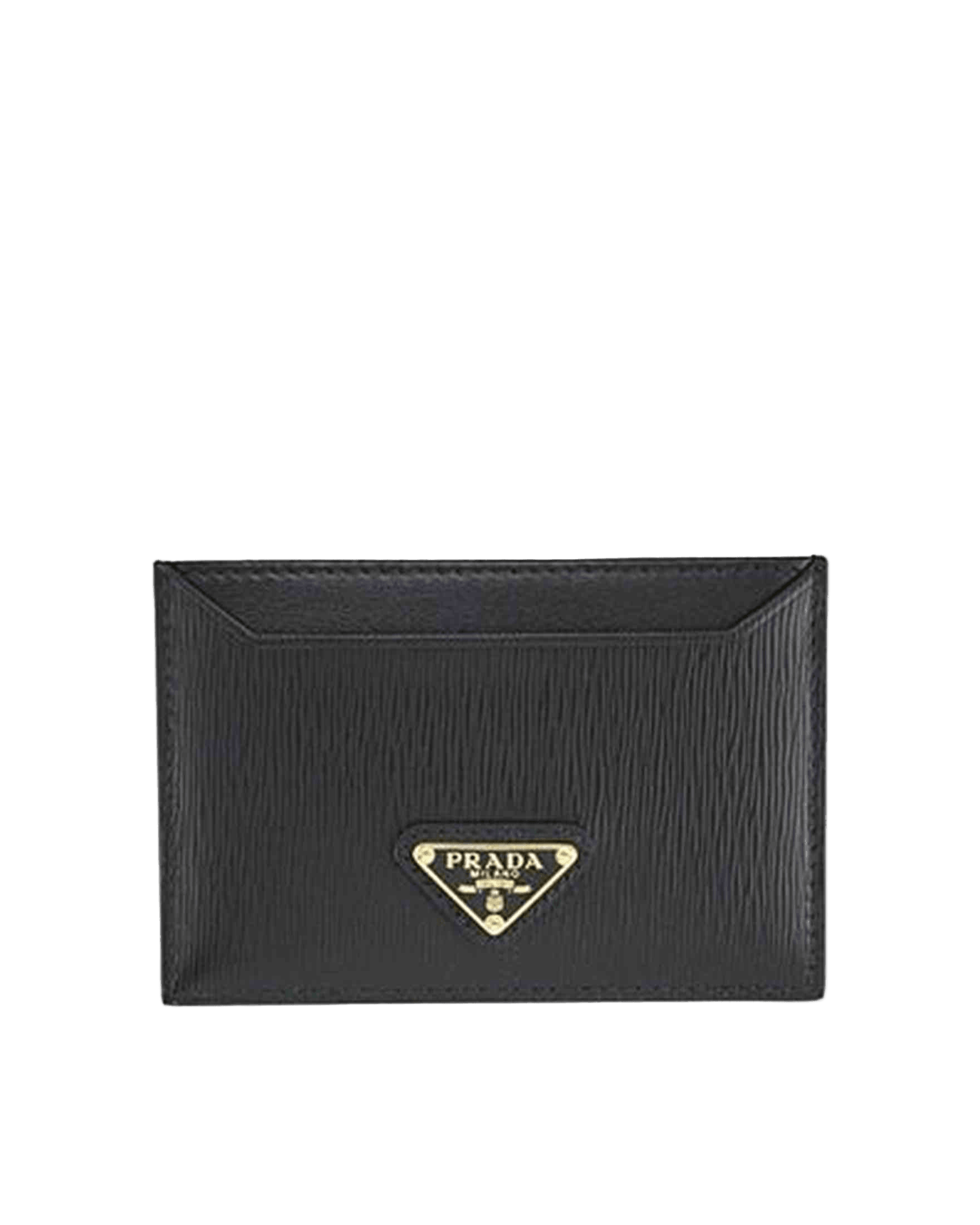 Prada Leather Cad Holder Glam Steals