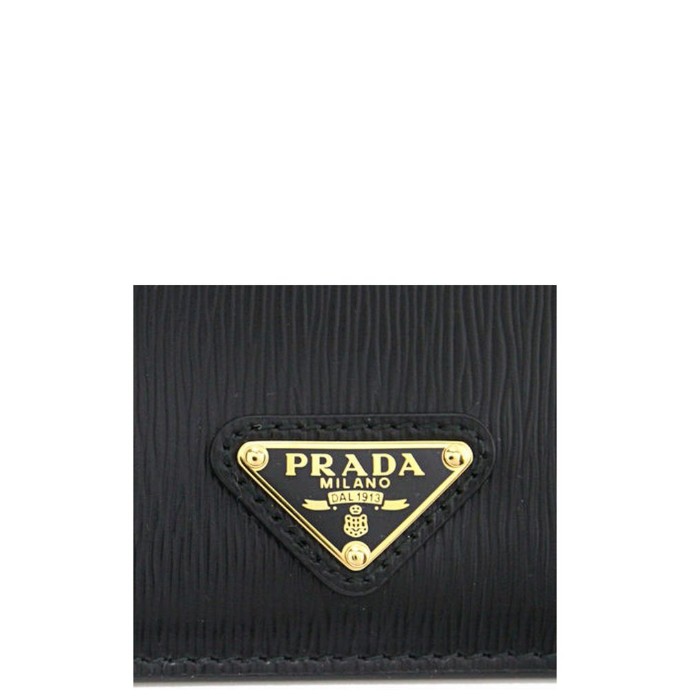 Prada Leather Cad Holder Glam Steals