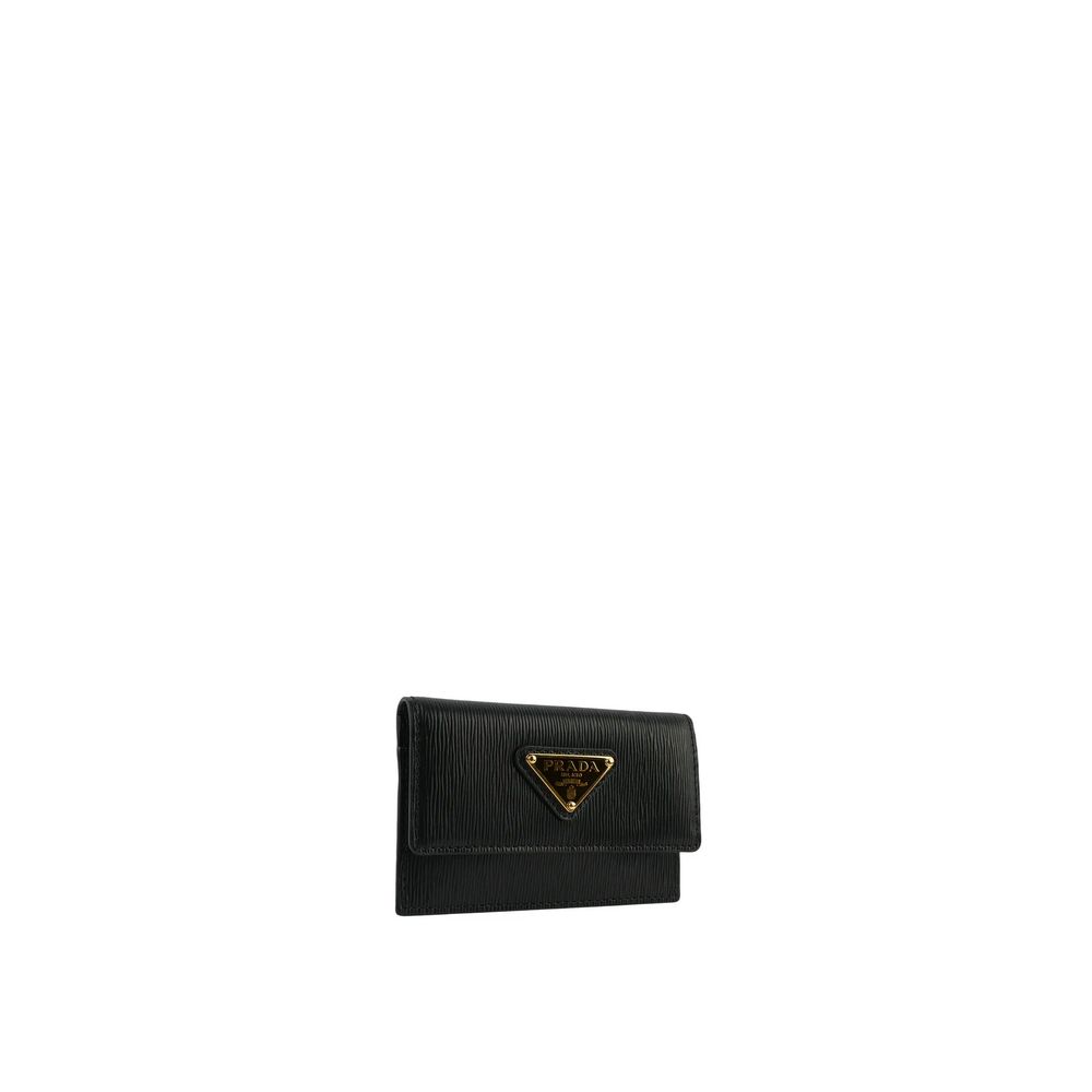 Prada Leather Card Holder Glam Steals