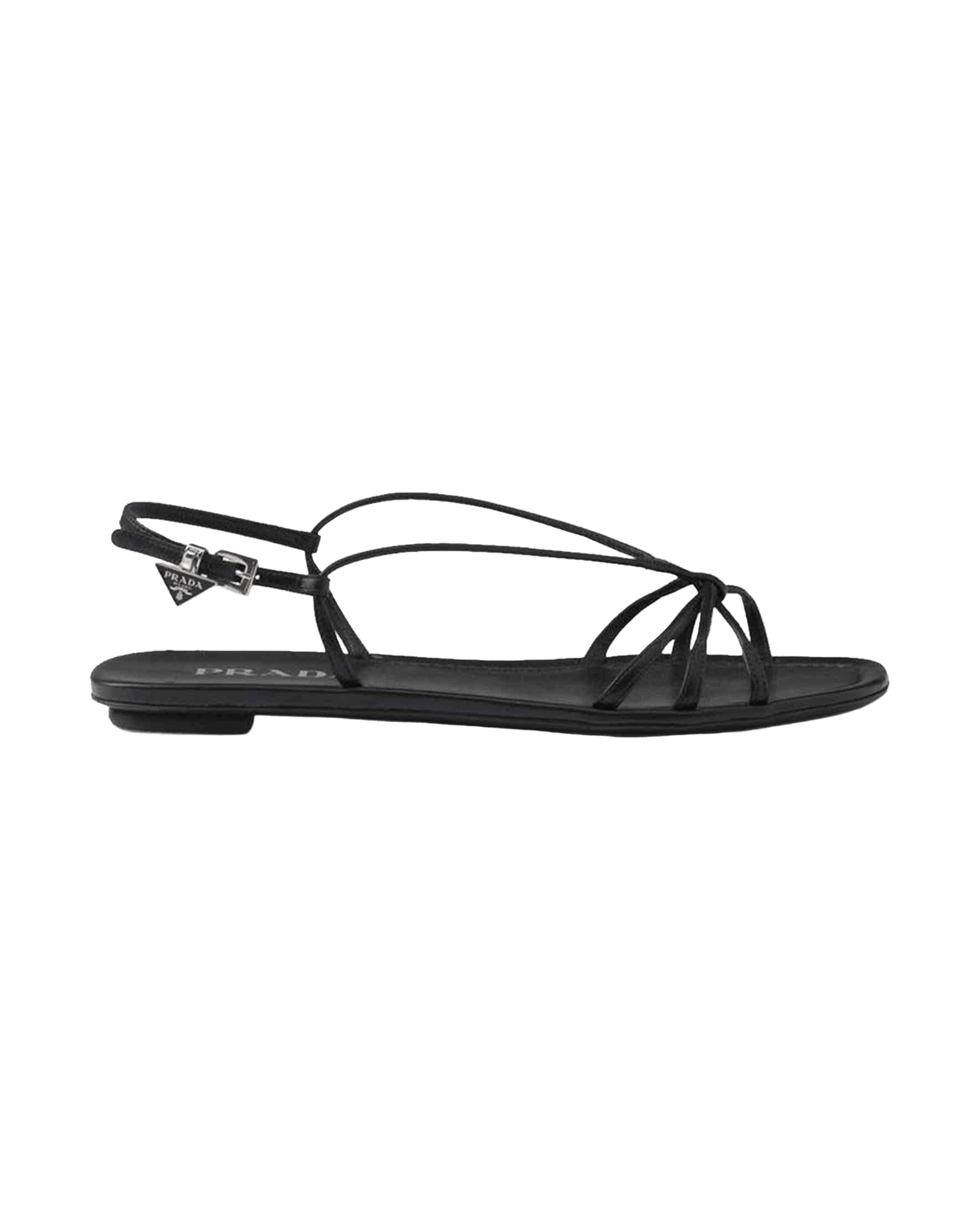 Prada Leather Flat Sandals Glam Steals