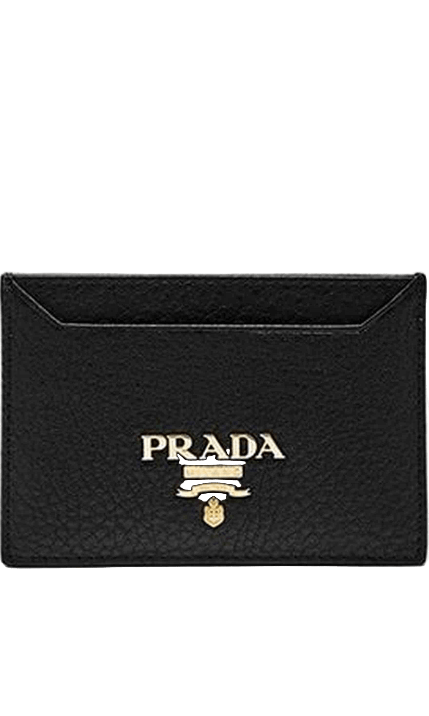 Prada Leather Logo Card Holder Glam Steals